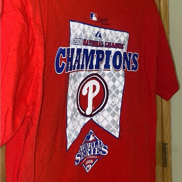 Authentic Phillies 2008 NLCS Champion T-Shirt. - Picture 3 of 4